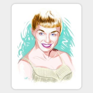 June Christy - An illustration by Paul Cemmick Magnet